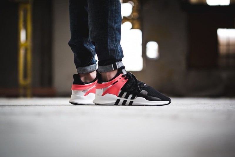 Eqt support adv red clearance black